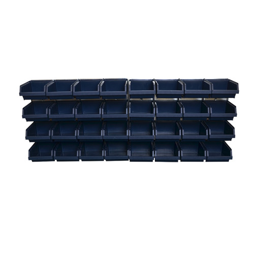 Bin Wall Panel with 32 Bins