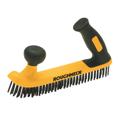 Two-Handed Wire Brush Soft-Grip