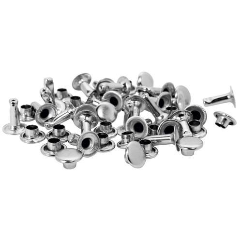 Tubular Rivets 9 x 3 x 13mm Cap 3 x 10mm (Pack 25)