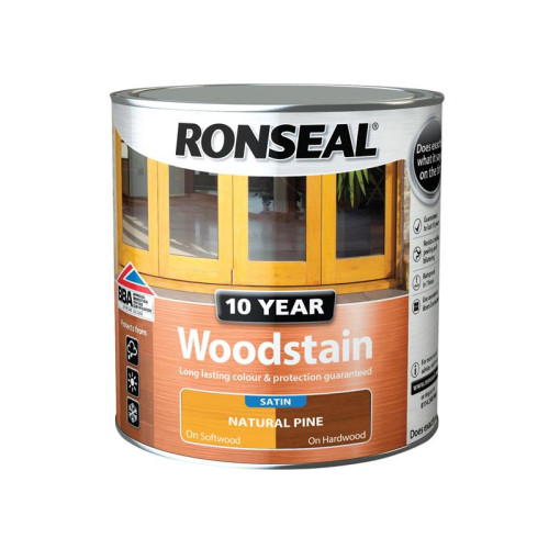 10 Year Woodstain Natural Oak 750ml