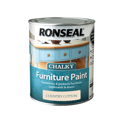 Chalky Furniture Paint English Rose 750ml