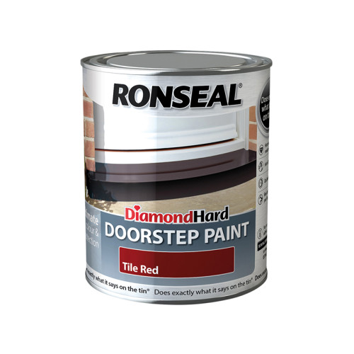 Diamond Hard Doorstep Paint Black 750ml