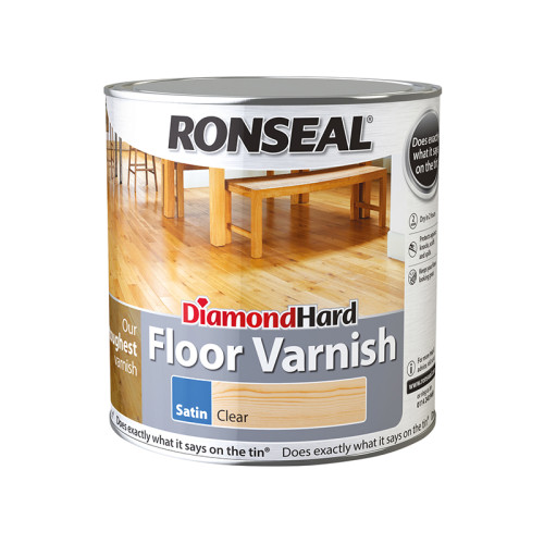 Diamond Hard Floor Varnish Satin 2.5 litre