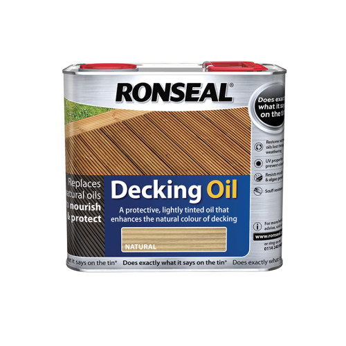 Decking Oil Natural Oak 2.5 litre