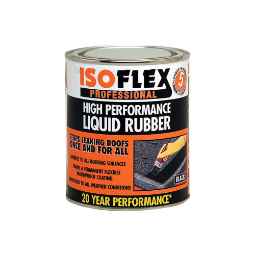 Isoflex Liquid Rubber Black 4.25 litre