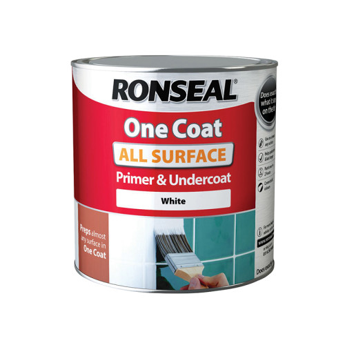 One Coat All Surface Primer & Undercoat Interior White 750ml