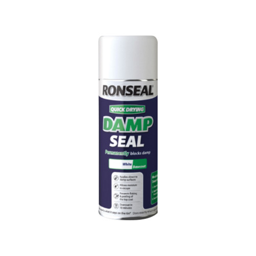 Quick Dry Damp Seal Aerosol White 400ml