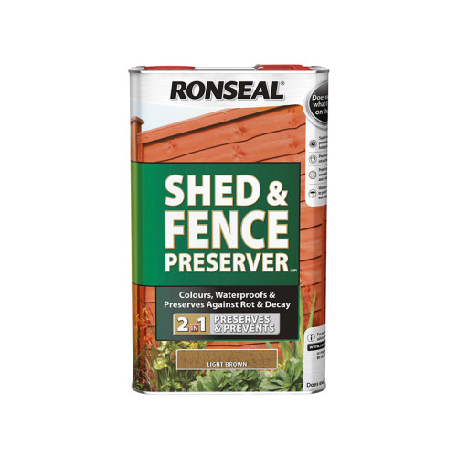 Shed & Fence Preserver Black 5 litre