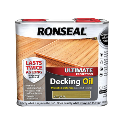 Ultimate Protection Decking Oil Natural Oak 5 litre