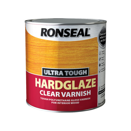 Ultra Tough Hardglaze Internal Clear Gloss Varnish 750ml