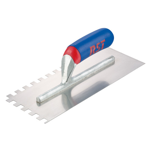 Notched Trowel Square 10mm² Soft Touch Handle 11 x 4.1/2in