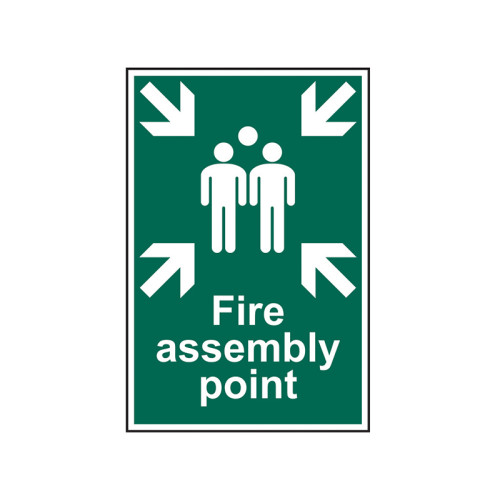 Fire Assembly Point - PVC Sign 200 x 300mm