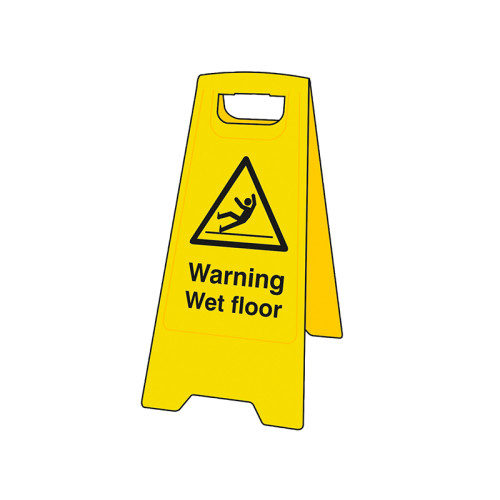 Warning Wet Floor - Heavy Duty 'A' Board