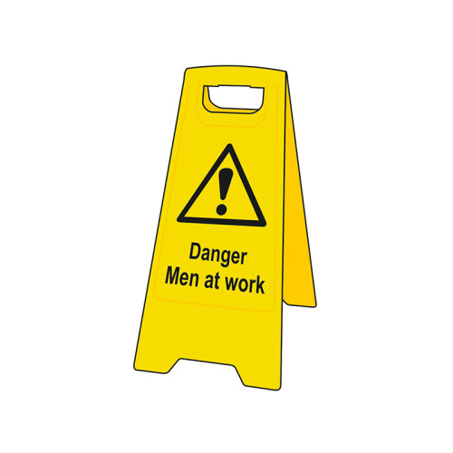 Danger Men At Work - Heavy Duty 'A' Board