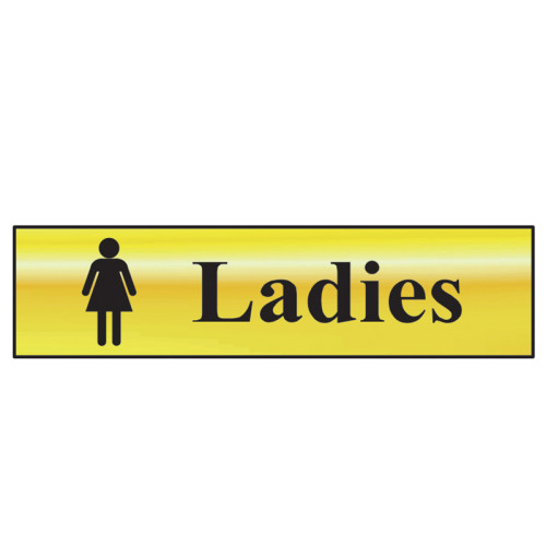 Ladies - Polished Chrome Effect 200 x 50mm