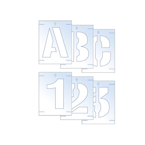 Letter Stencil Kit 300mm