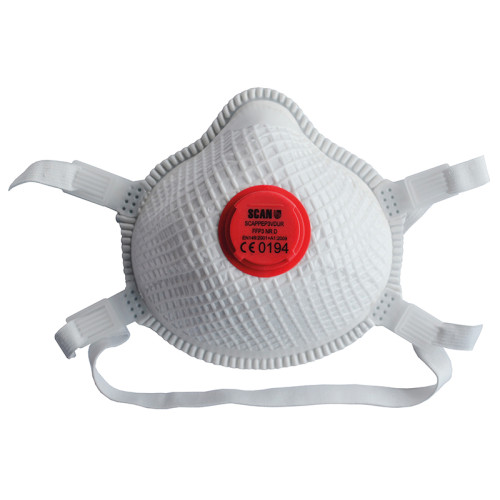 Moulded Valved Masks FFP3 with Mesh (Pack 2)