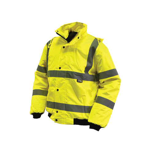 Hi-Vis Yellow Bomber Jacket - XXL (52in)