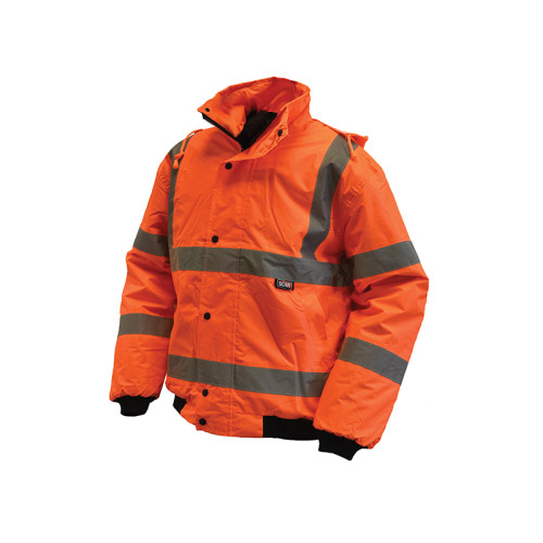 Hi-Vis Orange Bomber Jacket - L (44in)