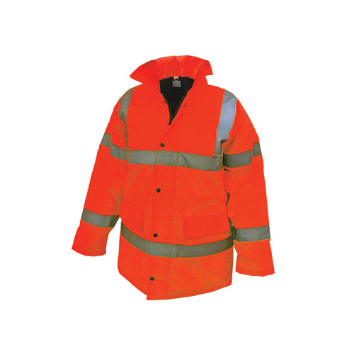 Hi-Vis Orange Motorway Jacket - XL (48in)