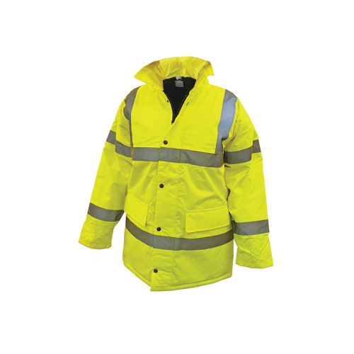 Hi-Vis Yellow Motorway Jacket - M (41in)