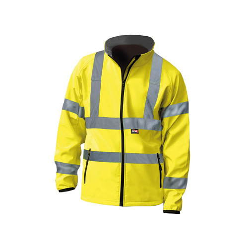 Hi-Vis Yellow Softshell Jacket - XXL (52in)