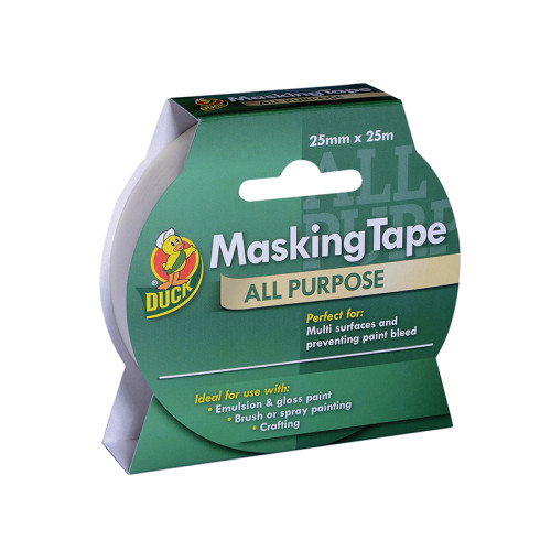 Duck Tape® All-Purpose Masking Tape 25mm x 50m