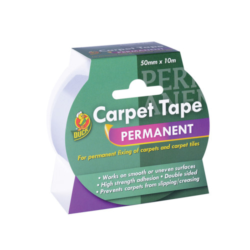 Duck Tape® Permanent Carpet Tape 50mm x 10m