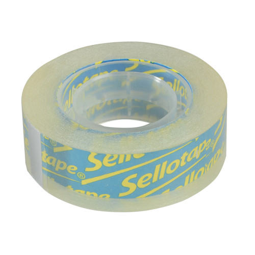 Sellotape Blister Pack 18mm x 25m Clear