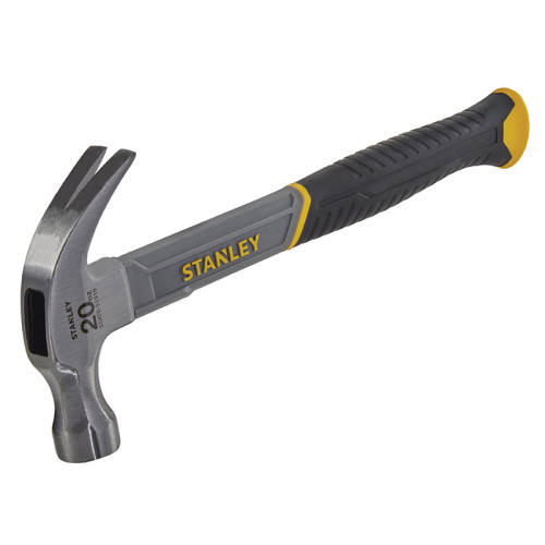 Curved Claw Hammer Fibreglass Shaft 450g (16oz)