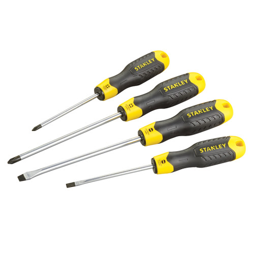 Cushion Grip Screwdriver Set, 4 Piece