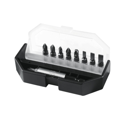 Slotted/Phillips/Pozidriv Insert Bit Set, 10 Piece