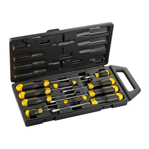 Cushion Grip Screwdriver Set, 10 Piece