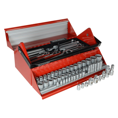 TC187 Mega Rosso Tool Kit Set of 187 1/4 3/8 & 1/2in