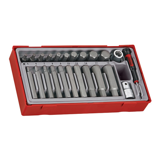 TTHEX23 Metric Hex Bit Socket Set, 23 Piece - 1/2in Drive