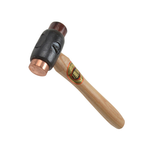 210 Copper / Hide Hammer Size 1 (32mm) 710g