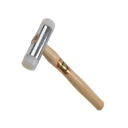 720N Nylon Hammer Wood Handle 63mm with Cast Iron Head 2200g