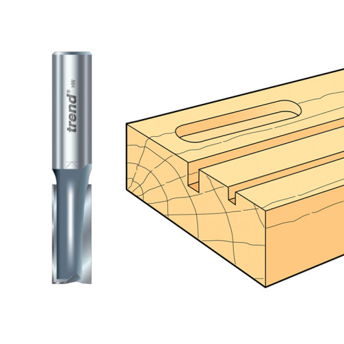 3/81 x 1/2 TCT Two Flute Cutter 12.7 x 32mm