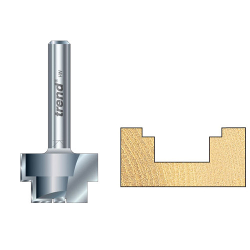 36/10 x 1/4 TCT Strip Recessor 13 x 19 x 10 x 6mm