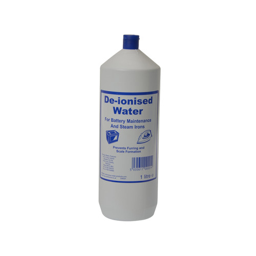 De-ionised Water 1 litre