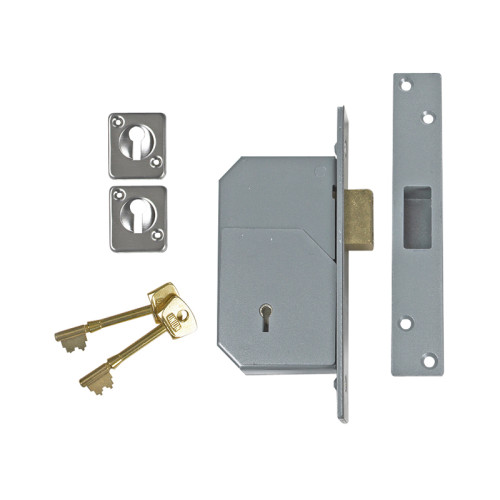 3G110 C Series 5 Detainer Deadlock 73mm Satin Brass