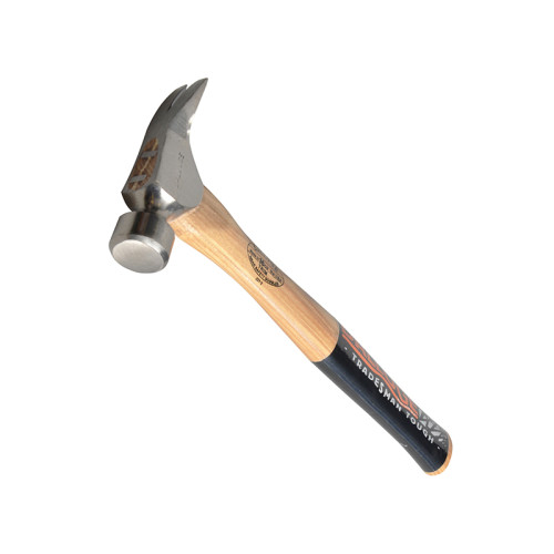 Trim Hammer Plain Face Straight Handle 450g (16oz)