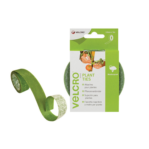 VELCRO® Brand ONE-WRAP® Plant Ties 12mm x 5m Green