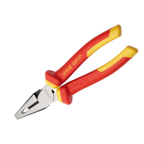 VDE Combination Pliers - High Leverage 200mm