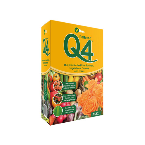 Q4 Pelleted Fertilizer 0.9kg Box