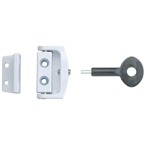 P113 Toggle Window Lock White (Pack 2)