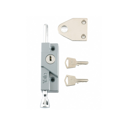 8K116 Multi-Purpose Door Bolt White Finish Visi