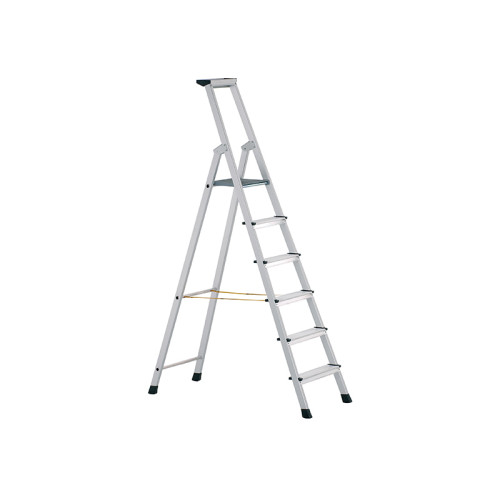 Anodised Trade Platform Steps Platform Height 2.20m 10 Rungs