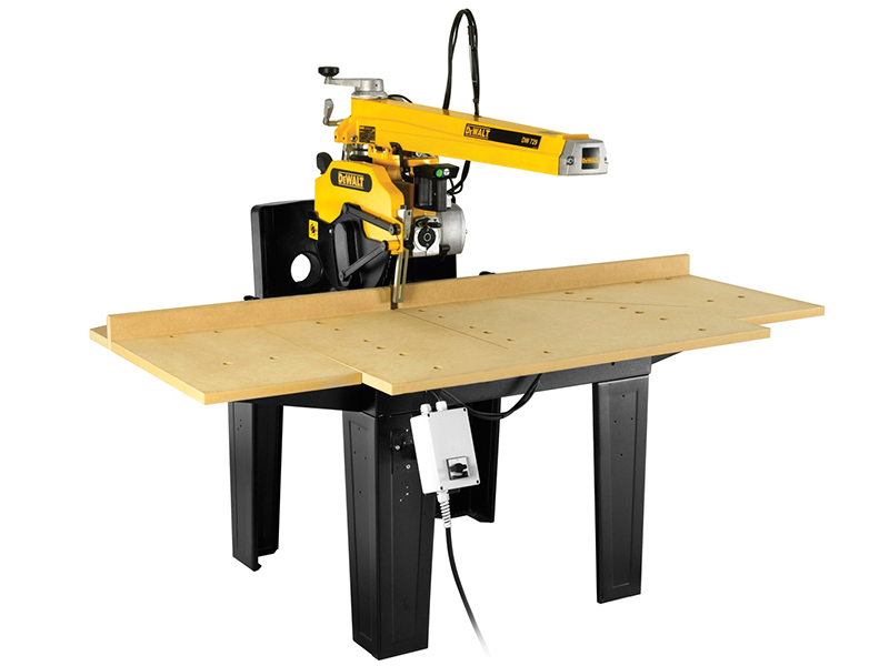 Dewalt dw729kn radial 3 phase store arm saw 350mm 4000w 240v